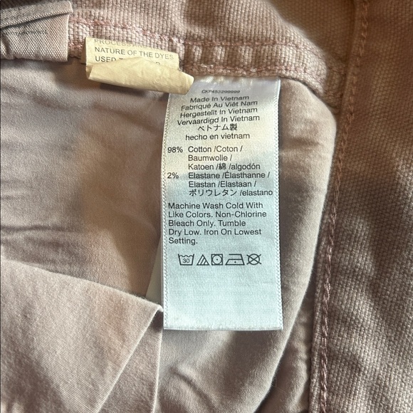 Madewell Slim Emmett Tapered Pant in Vintage Petal Size 29 - Picture 14 of 14